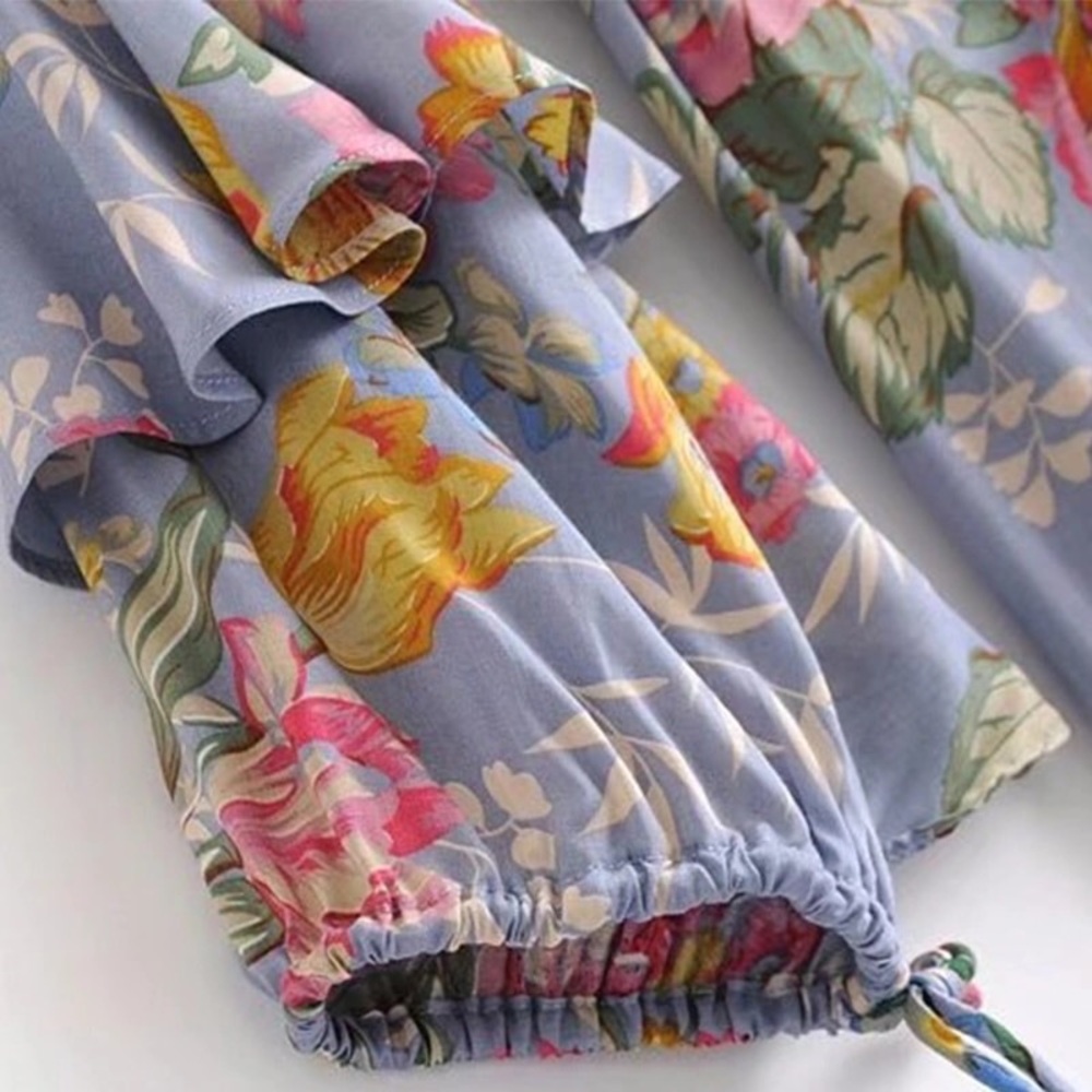 5⭐️ FAV BESTSELLER FLORAL PRINT SUMMER GOWN DRESS - Picture 7 of 8